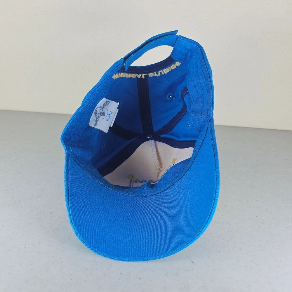 Bart Simpson Kids Cap Bright Blue & Yellow Embroidered Design‎ Universal Studios